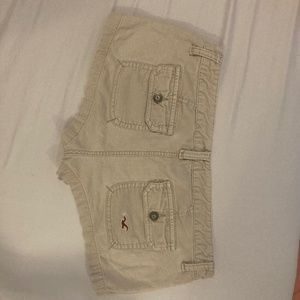 Hollister corduroy shorts